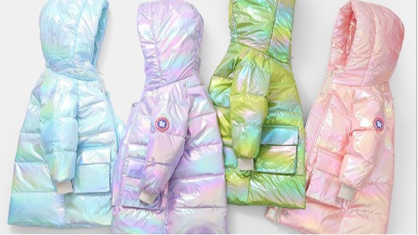 秋冬羽绒服面料——渐变幻彩面料